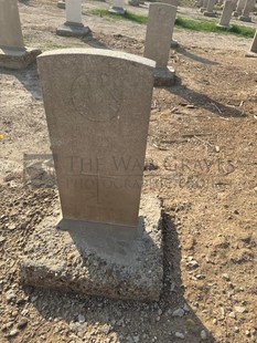 BAGHDAD (NORTH GATE) WAR CEMETERY - PATTINSON, TOM